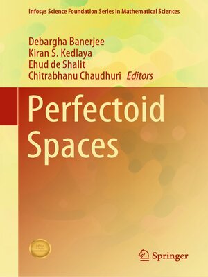 cover image of Perfectoid Spaces